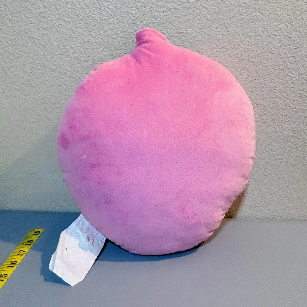 Pink Strawberry Throw Pillow 13